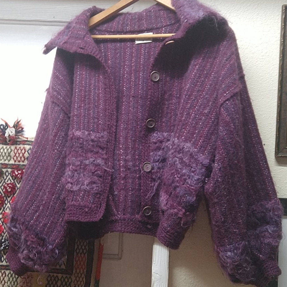 Handmade Wool Cardigan